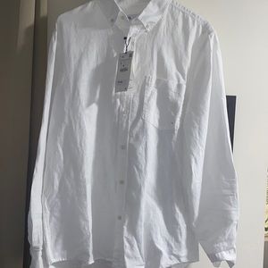 Zara white buttondown
